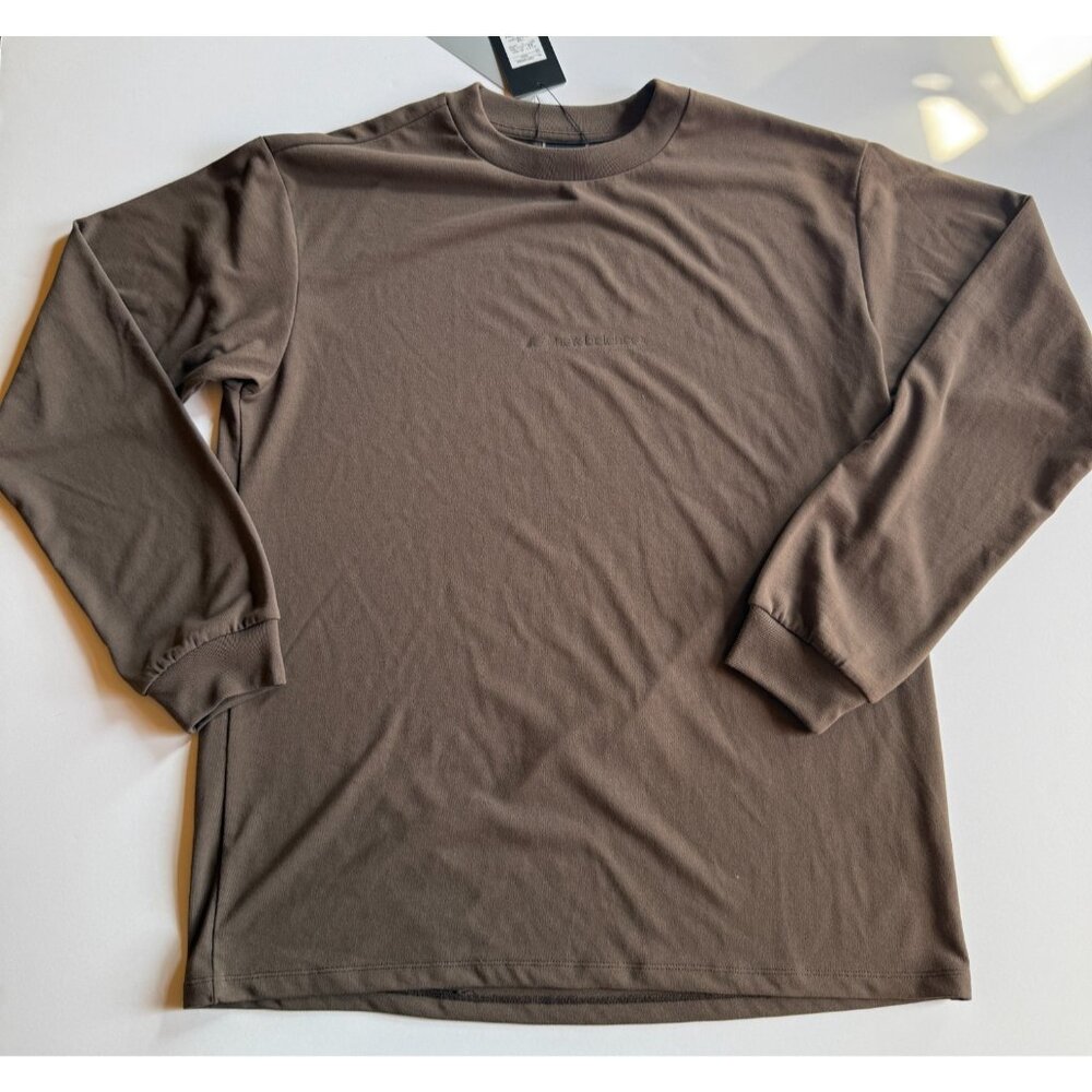 NEW BALANCE Japan LS Brown Performance Shirt